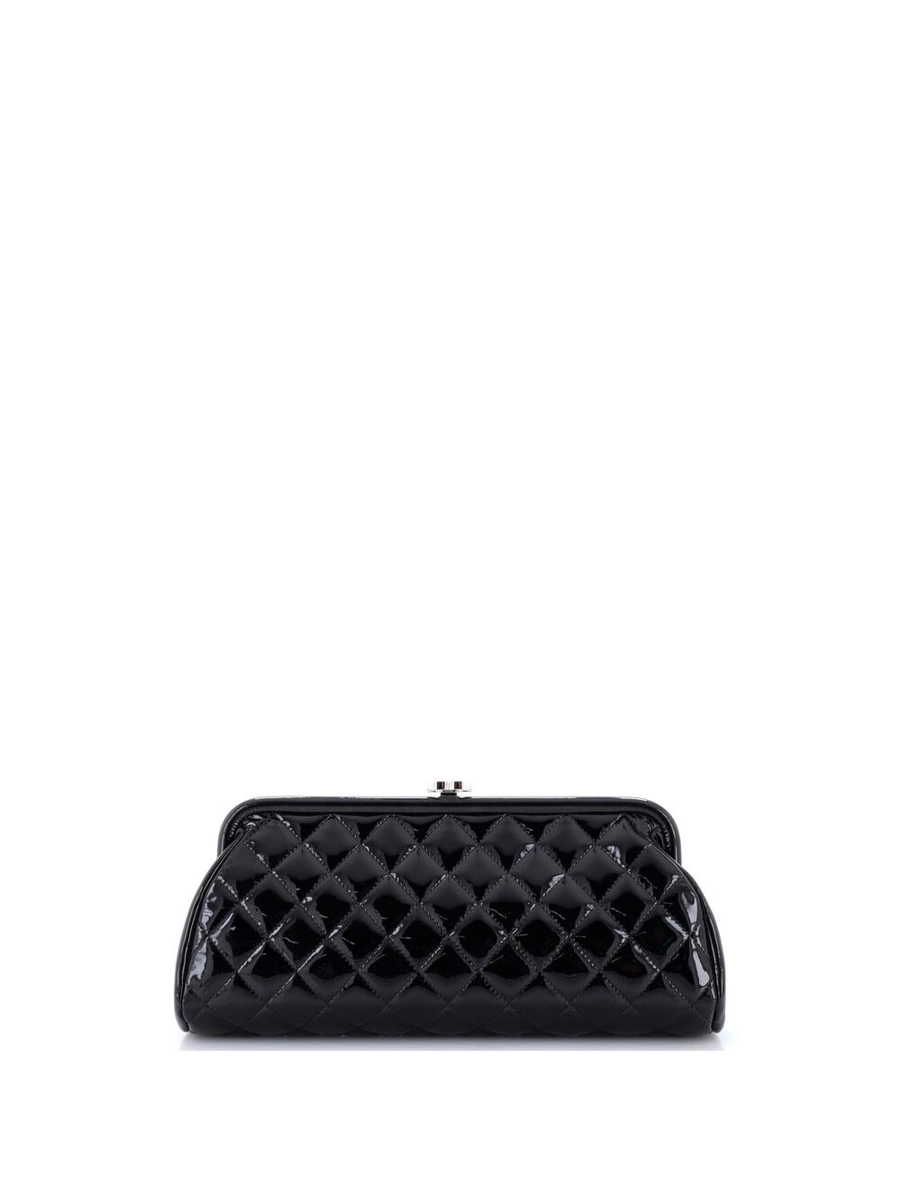 Chanel Timeless Clutch Quilted Patent #370839C25B
